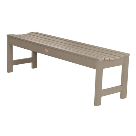 Highwood Usa 5ft Lehigh Picnic Bench Outdoor Furniture for Patio, Backyard, Garden AD-BENN1-WBR